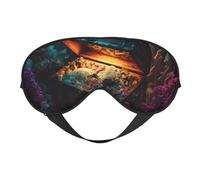 Masque de sommeil, masque pour les yeux pour le sommeil, masque de sommeil pour femmes et hommes, masque occultant pour les yeux pour voyager/dormir, masque sous l'eau au trésor pour les yeux