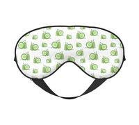 Masque de sommeil, masques de sommeil en tranches de concombre pour homme et femme, masque de sommeil occultant pour voyage/sommeil