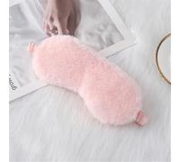 Masque de sommeil, masques pour les yeux en peluche douce, nuage mignon, cache-yeux, masque en peluche, cache-yeux, œil, sieste, santé, couverture des yeux, masque de sommeil (rose clair)