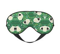 Masque de sommeil mignon en forme de mouton avec blocage de la lumière pour les yeux de nuit Cadeau essentiel pour homme et femme