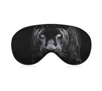 Masque de sommeil motif panthère pour les yeux - Masque de sommeil pour femme et homme - Masque de sommeil réglable - Masque de sommeil occultant mignon