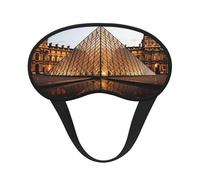 Masque de sommeil musée du Louvre à Paris pour dormir sur le côté, masque occultant pour homme et femme, masque de sommeil sans pression, doux, respirant, confortable pour dormir la nuit