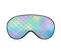 Masque de sommeil nocturne, couverture douce pour les yeux BlockLight, couverture de masque pour les yeux de sommeil confortable pour la sieste de yoga de voyage en avion compatible avec les belles éc