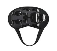 Masque de sommeil noir à imprimé robot pour les personnes dormant sur le côté, masque occultant mignon pour la maison ou les voyages