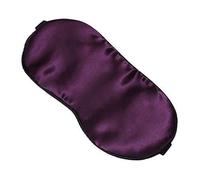 NOVAGO Masque de Sommeil et de Voyage 100% Pure Soie Naturelle Soie Naturelle (Seine et Propre) Super légère, Ultra-Doux, Confortable et Respirant (Violet)