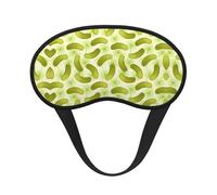 Masque de sommeil occultant à imprimé cornichons à l'aneth - Couverture confortable pour les yeux, blocage de la lumière, parfait pour les voyages, la méditation et le camping