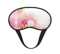 Masque de sommeil occultant à imprimé de fragments de couleur - Couvre-yeux confortable pour homme et femme, parfait pour dormir, méditation, voyage