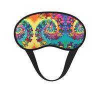 Masque de sommeil occultant à imprimé ours dansant Thanksgiving - Couverture des yeux pour dormeur latéral, doux et confortable, parfait pour les voyages, la méditation