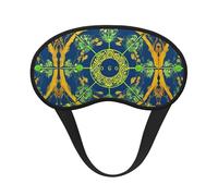 Masque de sommeil occultant à imprimé totem Yin Yang - Couvre-yeux confortable, réglable, parfait pour les voyages, la méditation et le camping