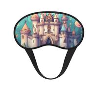 Masque de sommeil occultant classique en polyester doux, anti-lumière, élégant, convient pour les hommes et les femmes, pour le travail quotidien et les voyages en plein air.