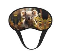 Masque de sommeil occultant en polyester doux, anti-lumière, élégant, convient pour les hommes et les femmes, pour le travail quotidien et les voyages en plein air.