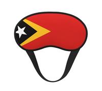 Masque de sommeil occultant imprimé République démocratique du Timor-Leste - Bloque la lumière, confortable, idéal pour les voyages, le camping, la méditation et le yoga