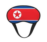 Masque de sommeil occultant motif drapeau coréen avec bande élastique, s'adapte à toutes les formes de tête, idéal pour les voyages, le bureau et le travail de nuit