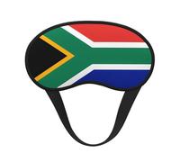 Masque de sommeil occultant motif drapeau de l'Afrique du Sud avec bande élastique, s'adapte à toutes les formes de tête, idéal pour les voyages, le bureau et le travail de nuit
