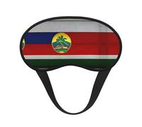 Masque de sommeil occultant motif drapeau d'Hawaï avec imprimé américain - Couverture des yeux pour dormeur latéral, doux et confortable, parfait pour les voyages, la méditation