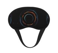 Masque de sommeil occultant mystérieux avec trous noirs cosmiques - Couvre-yeux confortable, réglable, parfait pour les voyages, la méditation et le camping