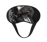 Masque de sommeil occultant pour homme et femme - Motif épée de samouraï du Japon - Zéro pression oculaire - Pour les voyages et le sommeil