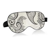 Masque de sommeil Paisley Grey Nation Night Eye Shade Cover Soft Comfort Blindfold Blockout Light Sangle réglable pour hommes femmes