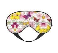 Masque de sommeil papillon bloquant la lumière pour les yeux de nuit Cadeau essentiel pour homme et femme