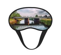 Masque de sommeil Pays-Bas Pays-Bas pour femmes, filles et hommes, masque doux et confortable avec sangle réglable, couverture occultante pour le voyage, le yoga, la sieste, le travail