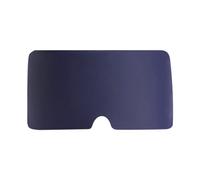 Masque de sommeil - Polyester 72 x 13 cm | Lumières de verrouillage avec les yeux bandés | Couverture pour les yeux double face avec perles et rembourrage en coton : pour femmes, hommes, voyages
