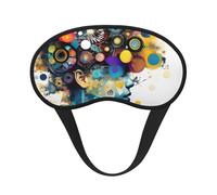 Masque de sommeil pour adultes avec intelligence artificielle, masque confortable bloquant la lumière pour les voyages, le yoga