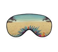 Masque de sommeil pour dormir sur le côté, sans Hello Hawaii, pour les voyages, les vols et le travail