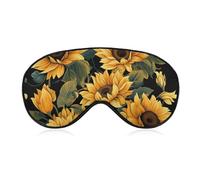 Masque de sommeil pour dormir sur le côté, sans tournesol. Merci d'égayer ma vie. Cache-yeux pour les voyages, l'avion et le travail.