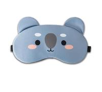Masque de sommeil pour enfant - Motif : choses amusantes - Protection des yeux - Pour filles et garçons - Accessoire de fête - Style koala gris