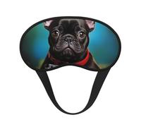 Masque de sommeil pour homme et femme avec motif bouledogue français avec appareil photo - Masque de sommeil confortable pour dormir la nuit, les voyages, la sieste, le bureau