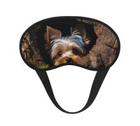 Masque de sommeil pour homme et femme, doux et confortable, masque de sommeil occultant pour voyage, yoga, sieste, travail, A Little Yorkshire Terrier