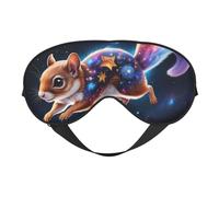 Masque de sommeil pour homme et femme - Masque de sommeil coloré avec boucle souple réglable et boucle souple pour homme et femme - Masque de sommeil pour homme et femme - Bandeau amusant pour jeux de