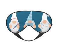 Masque de sommeil pour homme et femme - Masque de sommeil doux pour les yeux d'infirmière et médecin - Masque de sommeil occultant avec boucle réglable pour homme et femme, bandeau amusant pour jeux