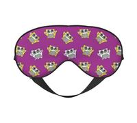 Masque de sommeil pour homme et femme - Masque de sommeil insolite avec boucle souple réglable et réglable pour homme et femme - Masque de sommeil pour homme et femme - Bandeau amusant pour les jeux