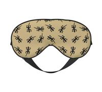 Masque de sommeil pour homme et femme - Masque de voyage doux et insolite avec boucle réglable pour homme et femme - Bandeau amusant pour les jeux de fête