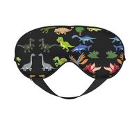 Masque de sommeil pour homme et femme Motif dinosaure