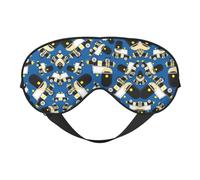 Masque de sommeil pour homme et femme Motif voitures