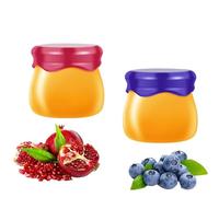 Masque de sommeil pour les lèvres, baume à lèvres au miel, masque à lèvres pour femme, gommage pour les lèvres, réduit les rides des lèvres, nutrition longue durée et non collant (2 pièces)