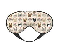 Masque de sommeil pour les yeux aux formes géométriques colorées de style années 80 avec sangle réglable bloquant les lumières, cache-yeux doux et respirant, masque de sommeil pour hommes et femmes, m