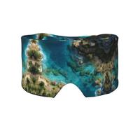 Masque de sommeil pour les yeux avec cache-oreilles - Masque de sommeil avec cache-oreilles pour homme et femme - Cadeau de nuit pour dormir sur le côté