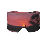 Masque de sommeil pour les yeux avec cache-oreilles - Masque de sommeil avec cache-oreilles pour homme et femme - Cadeau de nuit pour dormir sur le côté