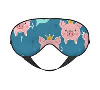 Masque de sommeil pour les yeux bloquant la lumière Masque de sommeil avec sangle réglable pour le sommeil, ombre à paupières occultante pour yoga, sieste, voyage, quart de travail