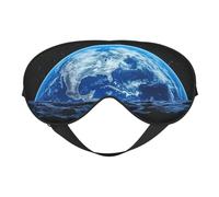 Masque de sommeil pour les yeux bloquant la lumière Masque de sommeil avec sangle réglable pour le sommeil, ombre à paupières occultante pour yoga, sieste, voyage, quart de travail