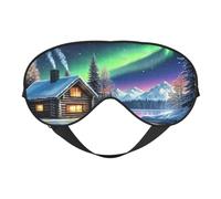 Masque de sommeil pour les yeux bloquant la lumière Masque de sommeil avec sangle réglable pour le sommeil, ombre à paupières occultante pour yoga, sieste, voyage, quart de travail