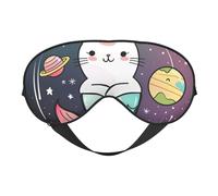 Masque de sommeil pour les yeux bloquant la lumière Masque de sommeil avec sangle réglable pour le sommeil, ombre à paupières occultante pour yoga, sieste, voyage, quart de travail