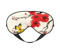 Masque de sommeil pour les yeux bloquant la lumière Masque de sommeil avec sangle réglable pour le sommeil, ombre à paupières occultante pour yoga, sieste, voyage, quart de travail