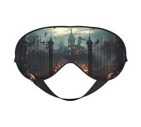 Masque de sommeil pour les yeux bloquant la lumière Masque de sommeil avec sangle réglable pour le sommeil, ombre à paupières occultante pour yoga, sieste, voyage, quart de travail