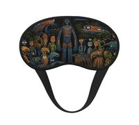 Masque de sommeil pour les yeux des Indiens amazoniens, doux et confortable pour homme, femme, masque de sommeil confortable