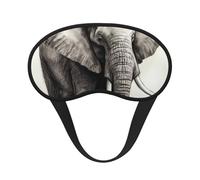 Masque de sommeil pour les yeux en soie avec sangle élastique super douce pour dormir sur le côté - Masque occultant pour les yeux - Pour homme et femme - Pour voyage