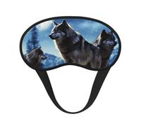 Masque de sommeil pour les yeux en soie avec sangle élastique super douce pour dormir sur le côté - Masque occultant pour les yeux - Pour homme et femme - Pour voyage